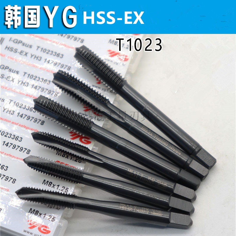 YG HSS-EX thread tap cobalt SUS  stainless steel M3M4M5M6M8M10M12M14 alternative YAMAWA OSG
